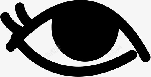 眼睛解剖学眼球图标svg_新图网 https://ixintu.com 人体解剖学 眼球 眼睛 解剖学