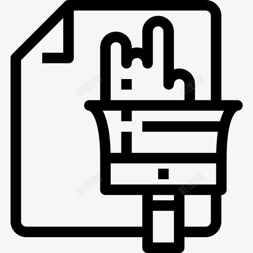 绘画艺术创意图标svg_新图网 https://ixintu.com 创意 绘画 艺术 艺术和设计元素 设计