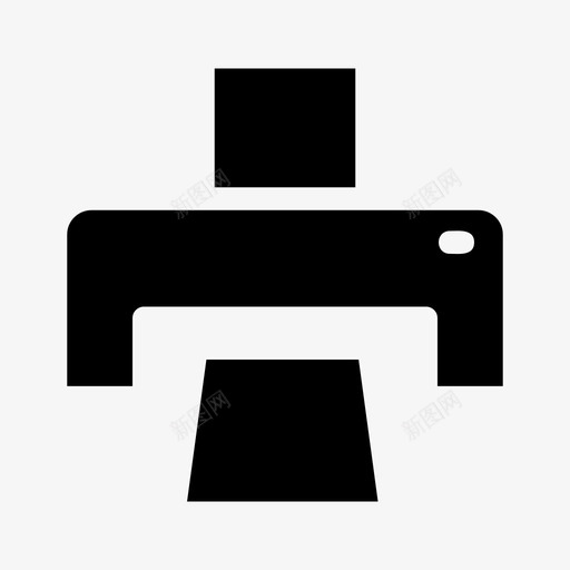 打印机文件印刷机图标svg_新图网 https://ixintu.com 印刷机 打印机 文件
