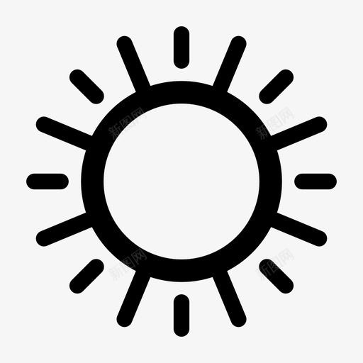 太阳黎明白天图标svg_新图网 https://ixintu.com 夏天 太阳 早晨 白天 阳光明媚 黎明