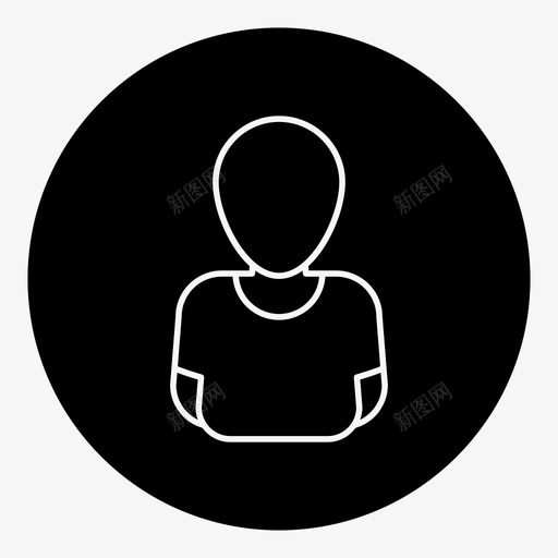 社交头像群组个人图标svg_新图网 https://ixintu.com 个人 个人资料 头像档案 社交头像 群组