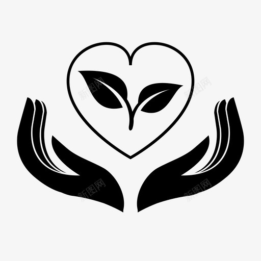健康环境草本图标svg_新图网 https://ixintu.com 健康 环境 生态 自然 草本