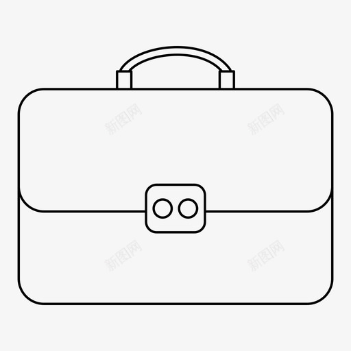 投资组合公文包商务图标svg_新图网 https://ixintu.com 公文包 商务 投资组合 金融
