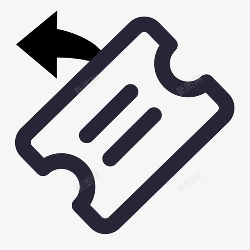 出票退回svg_新图网 https://ixintu.com 出票退回
