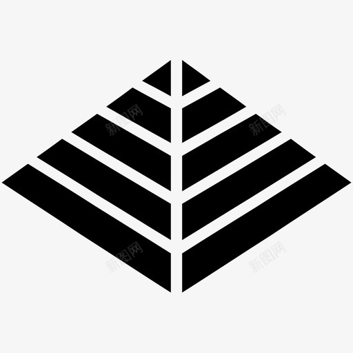 食物金字塔健康膳食图标svg_新图网 https://ixintu.com 健康 膳食 食物金字塔
