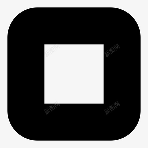 四边形角形框架图标svg_新图网 https://ixintu.com 四边形 多边形 框架 正方形 角形