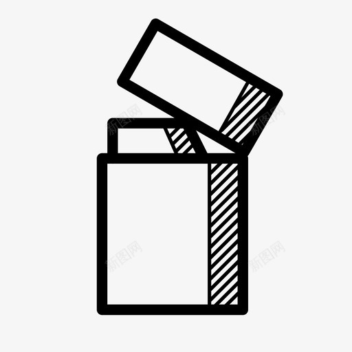 打火机火火花图标svg_新图网 https://ixintu.com 打火机 日常用品 火 火花