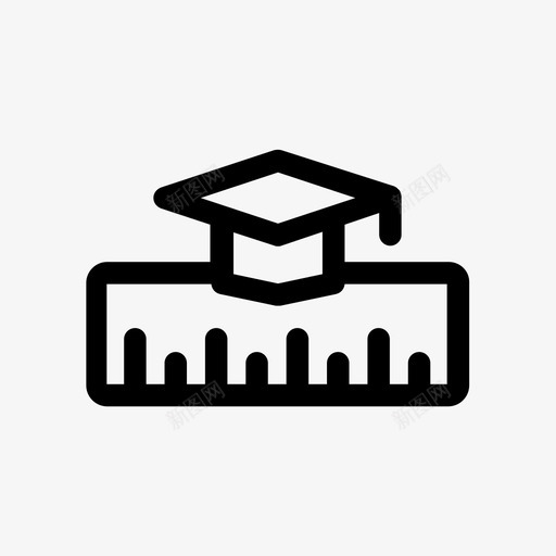 固定式砂浆板直尺图标svg_新图网 https://ixintu.com 固定式砂浆板直尺