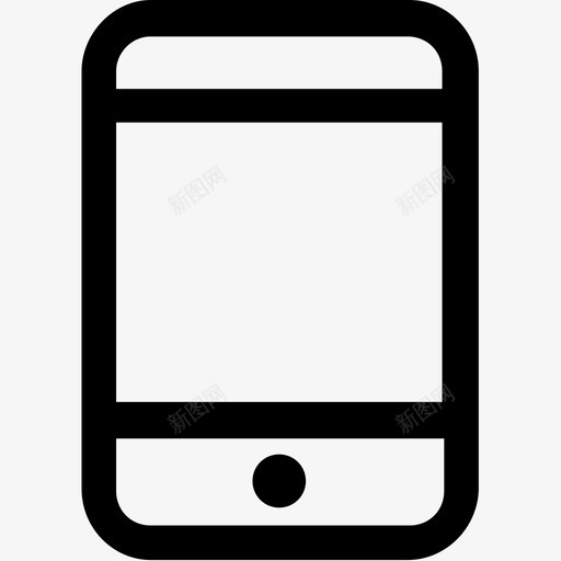手机_iconsvg_新图网 https://ixintu.com 手机_icon