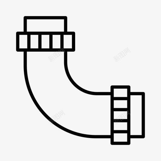 管道浴室水管工图标svg_新图网 https://ixintu.com 修理工 水管工 浴室 管道