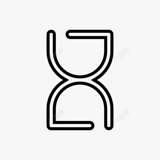 基本时间沙漏3小时图标svg_新图网 https://ixintu.com 3小时图标 基本时间 沙漏