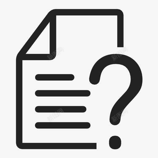找不到记录错误常见问题解答图标svg_新图网 https://ixintu.com 不存在 常见问题解答 找不到记录 文件丢失 错误 问题纸