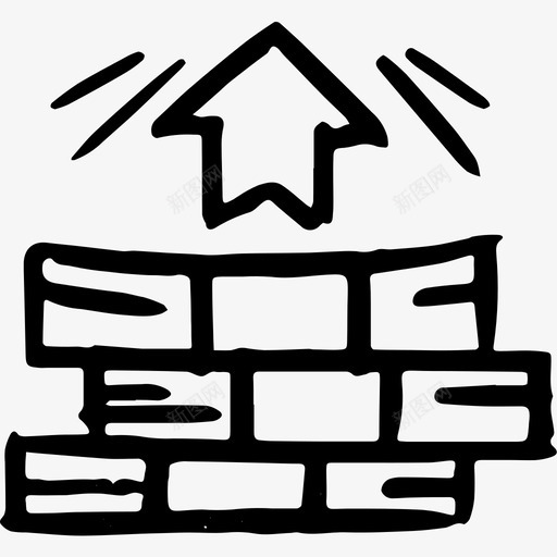 利润财务增长图标svg_新图网 https://ixintu.com 利润 刷 增长 涨 财务 钱