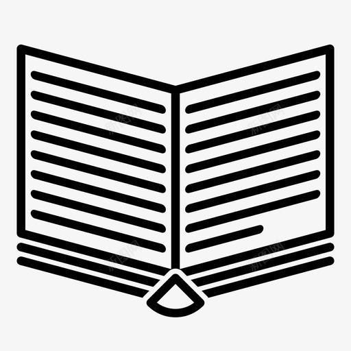 书籍编辑印刷图标svg_新图网 https://ixintu.com 书籍 印刷 印刷术 文本 编辑