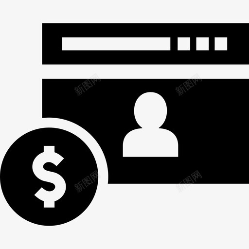 按线索付费添加广告图标svg_新图网 https://ixintu.com 广告 按线索付费 添加 营销