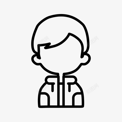 化身儿童图标照片svg_新图网 https://ixintu.com 个人资料 化身儿童 图标 图片 照片