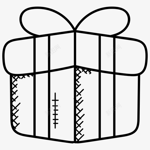 礼品盒促销优惠特别礼品图标svg_新图网 https://ixintu.com 促销优惠 惊喜礼物 特别优惠 特别礼品 礼品盒 购物涂鸦图标
