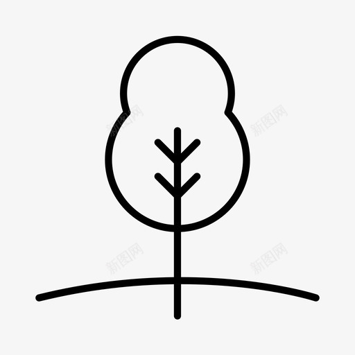 树木生态系统自然图标svg_新图网 https://ixintu.com 公园 户外 树木 生态系统 自然