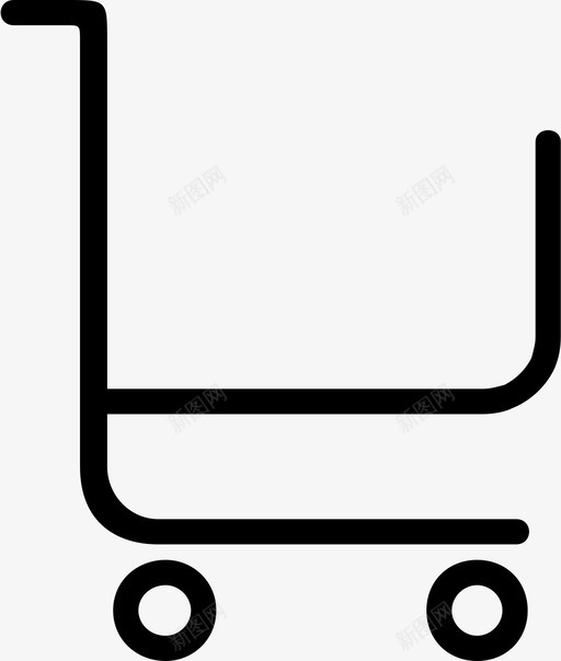 购物车食品杂货市场图标svg_新图网 https://ixintu.com 商店 市场 购物车 食品杂货
