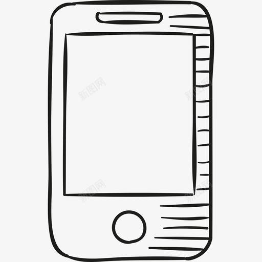 智能手机抽屉科技家居用品图标svg_新图网 https://ixintu.com 家居用品 智能手机抽屉 科技