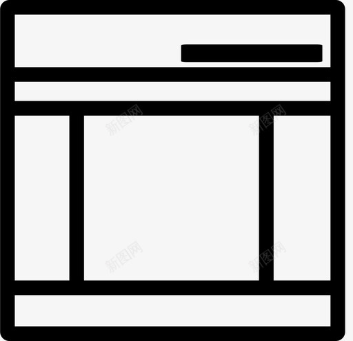 1007布局_主菜单2svg_新图网 https://ixintu.com 1007布局_主菜单2 线性 扁平 简约