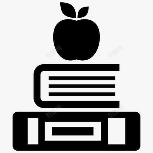 书籍知识学习图标svg_新图网 https://ixintu.com 书籍 学习 教育培训集1第1部分 知识
