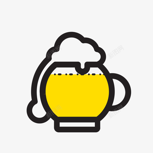 Beer icons-18svg_新图网 https://ixintu.com Beer icons-18