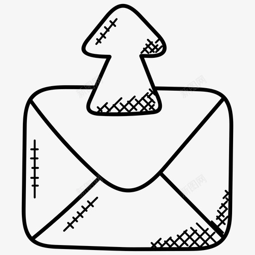 发件箱电子邮件转发电子邮件发送图标svg_新图网 https://ixintu.com 发件箱 电子邮件发送 电子邮件转发 网络涂鸦图标 邮箱