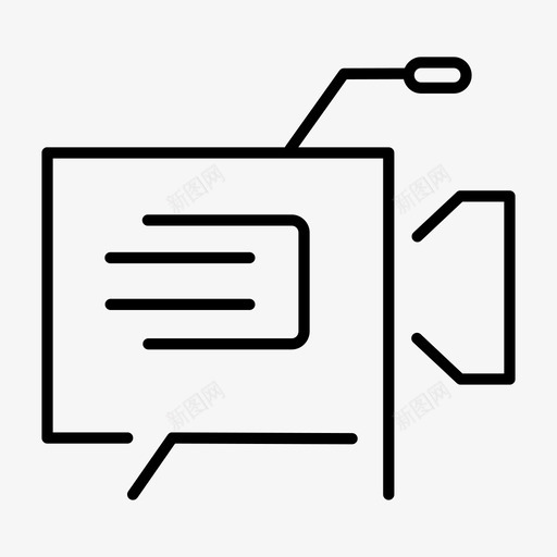 摄像机照相机数码相机图标svg_新图网 https://ixintu.com 摄像机 数码相机 照片 照相机 视频