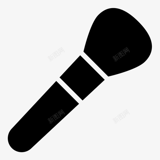化妆刷脸刷爱家达拉图标svg_新图网 https://ixintu.com 化妆刷 爱家达拉 脸刷