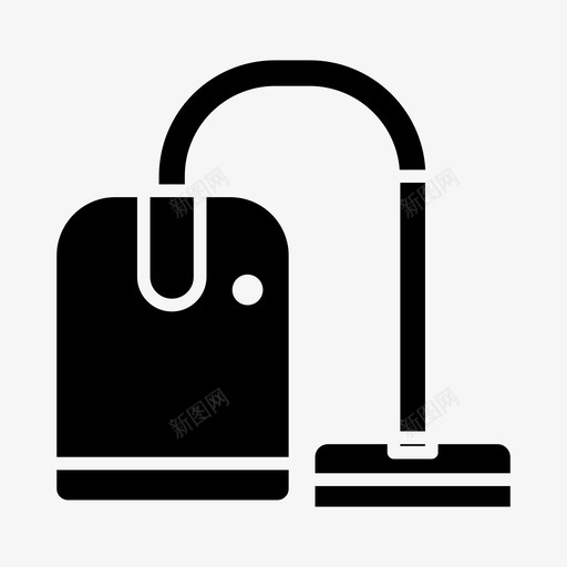 吸尘器电子胡佛图标svg_新图网 https://ixintu.com 吸尘器 机械 电子 科技 胡佛