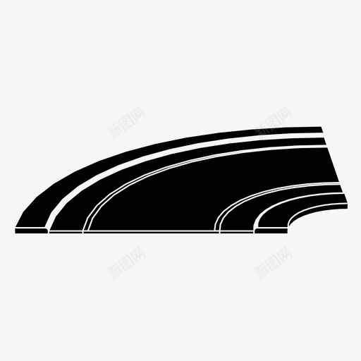 右转决定道路图标svg_新图网 https://ixintu.com 决定 右转 街道 路线 道路