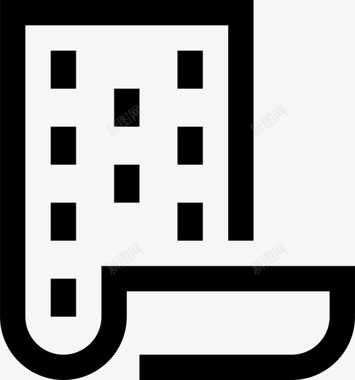 壁纸装饰材料图标svg_新图网 https://ixintu.com 壁纸 材料 简单商品服务 装修 装饰