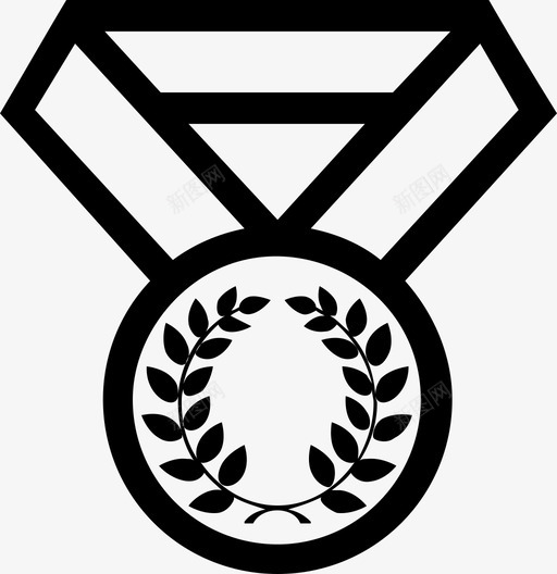 奖章徽章品质图标svg_新图网 https://ixintu.com 品质 奖章 徽章 赢取 顶级品质