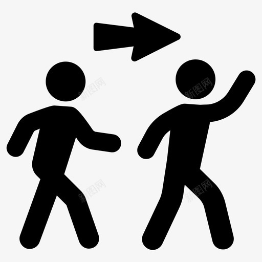 跟随领导图标svg_新图网 https://ixintu.com 跟随 领导