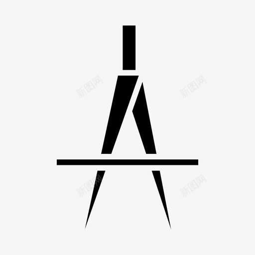 分隔器建筑师指南针图标svg_新图网 https://ixintu.com 分隔器 建筑师 技术 指南针 文具 科学 科技