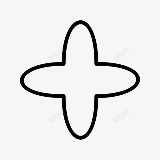 加法加号数学符号图标svg_新图网 https://ixintu.com 加号 加法 数学符号