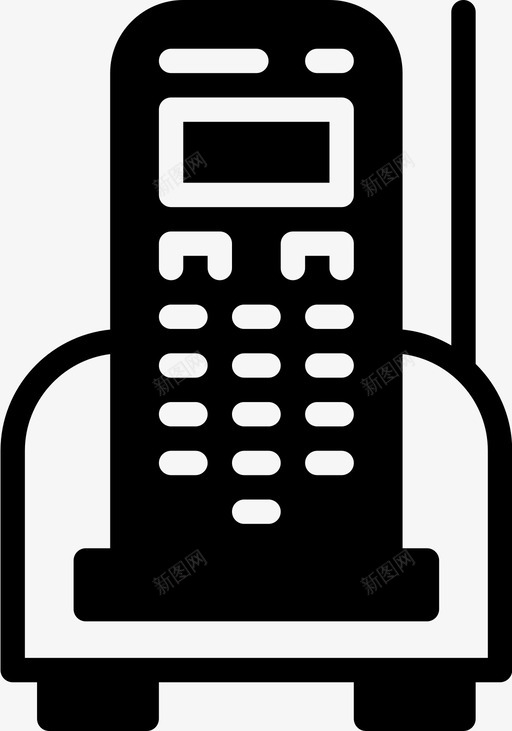 移动电话设备小工具图标svg_新图网 https://ixintu.com Pretycons设备vol1solid 小工具 技术 移动电话 设备