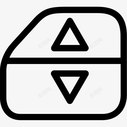 开窗器车窗门图标svg_新图网 https://ixintu.com 修理 开窗器 汽车仪表板第3部分 电梯 车窗 门