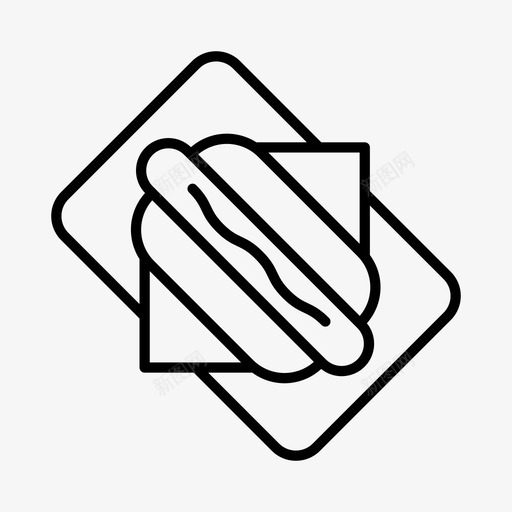 热狗游乐园嘉年华图标svg_新图网 https://ixintu.com 主题公园 嘉年华 嘉年华和马戏团 游乐园 热狗 美食 马戏团