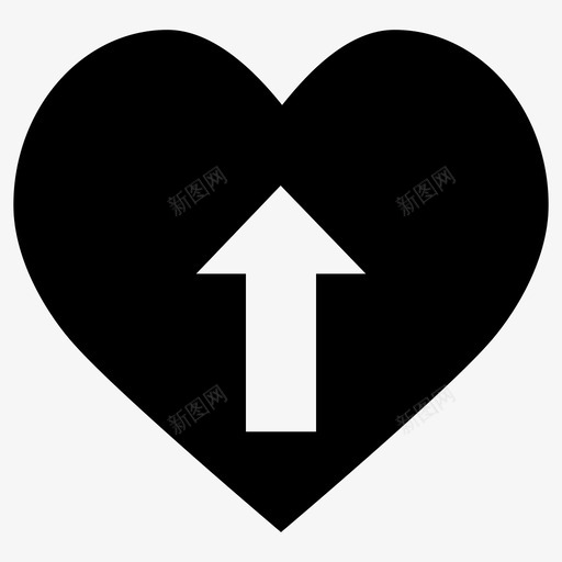 心上传收藏夹喜欢上传图标svg_新图网 https://ixintu.com 喜欢上传 心上传 收藏夹