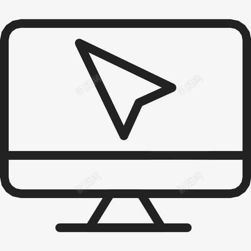 计算机商业电子商务图标svg_新图网 https://ixintu.com 商业 电子商务 计算机