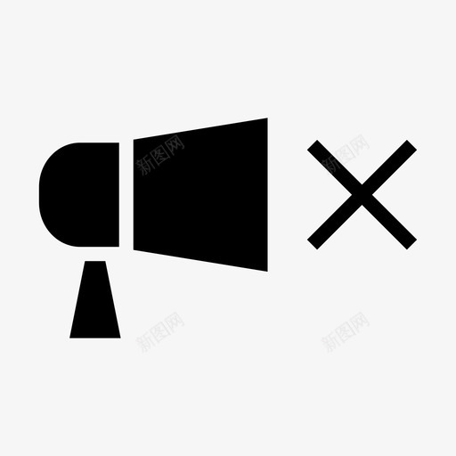 沉默不说话哑巴图标svg_新图网 https://ixintu.com 不 不说话 哑巴 沉默 营销管理