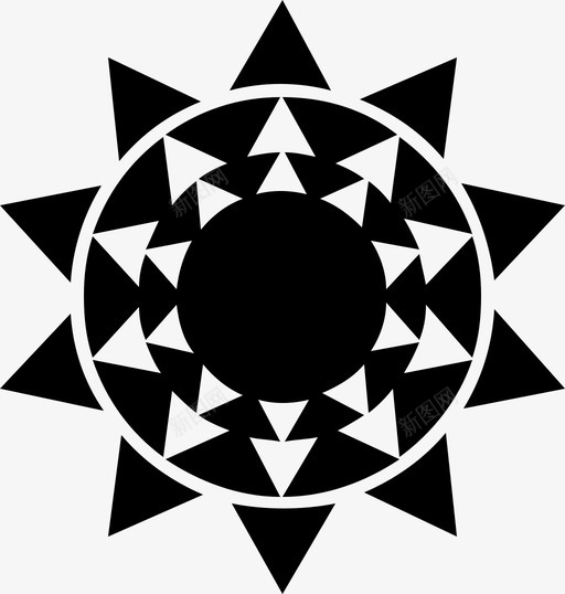 太阳太阳爆发太阳装饰图标svg_新图网 https://ixintu.com 太阳 太阳爆发 太阳装饰 日出