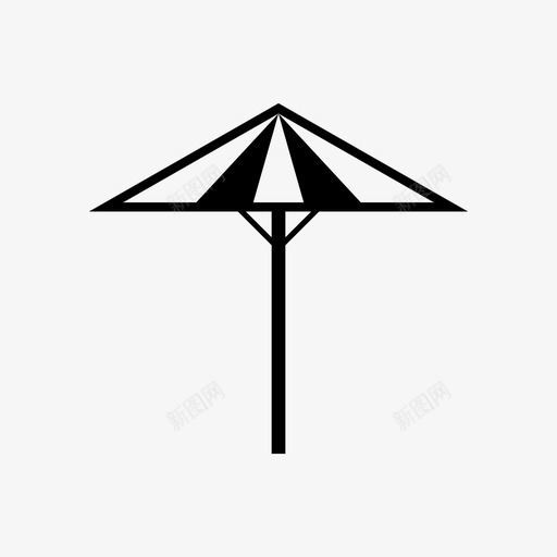 伞保护伞图标svg_新图网 https://ixintu.com 伞 保护伞
