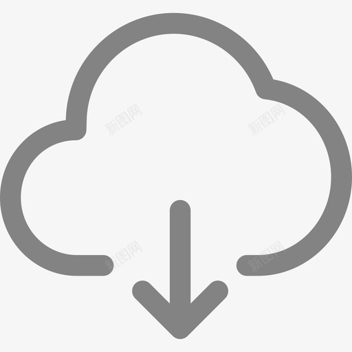 云下载svg_新图网 https://ixintu.com 云下载