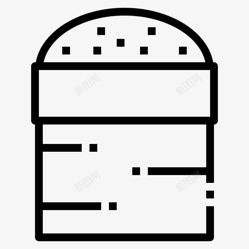 米袋子农业农场图标svg_新图网 https://ixintu.com 农业 农场 米袋子 食品