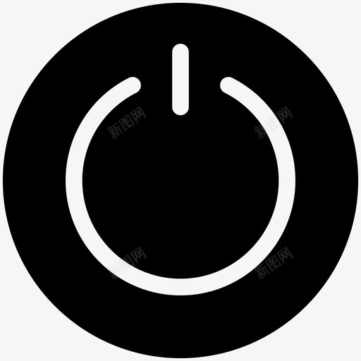 电源电源关闭电源打开图标svg_新图网 https://ixintu.com 电源 电源关闭 电源打开 设备填充