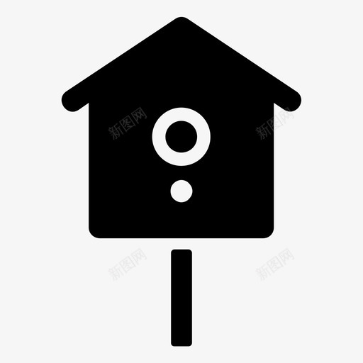 鸟舍家图标svg_新图网 https://ixintu.com 家 鸟舍