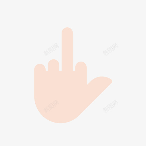 bird middle finger 02svg_新图网 https://ixintu.com bird middle finger 02